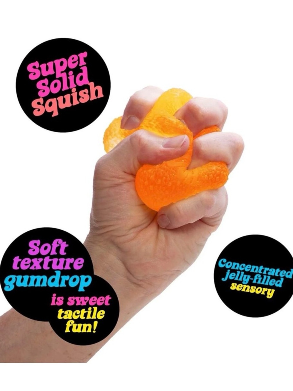NeeDoh Gum Drop Purple Squishy Squeeze Viral Trending Toy New SHIPS TODAY! - Picture 5 of 7